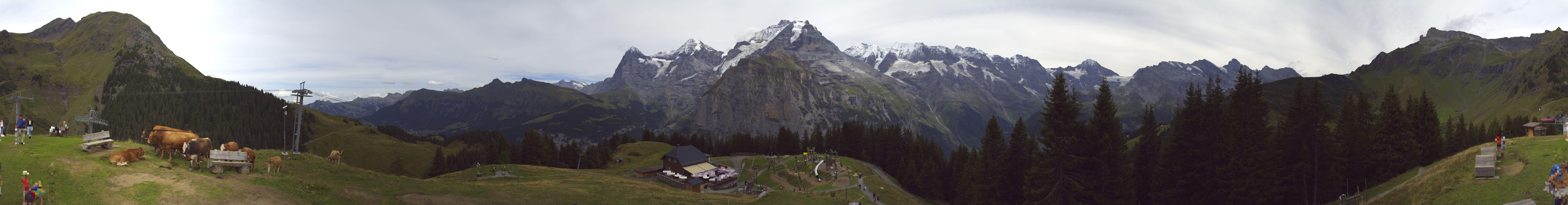 Archiv Foto Webcam Panoramacam Schilthorn Allmendhubel