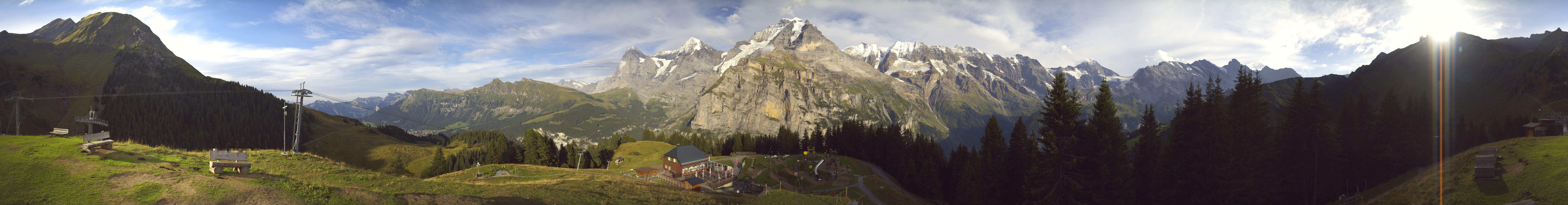 Archiv Foto Webcam Panoramacam Schilthorn Allmendhubel