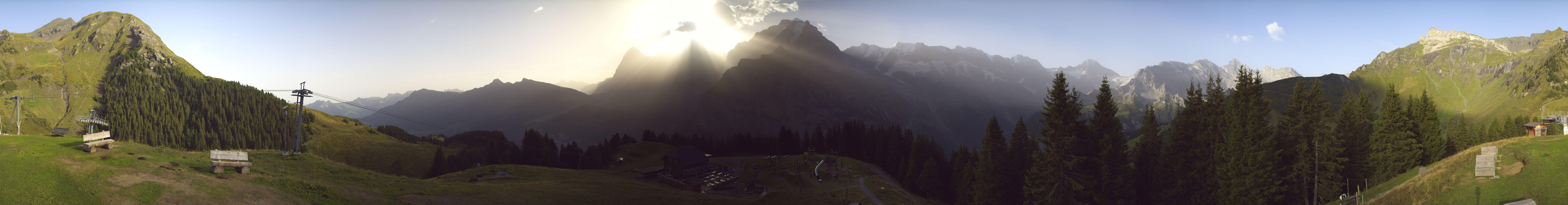 Archiv Foto Webcam Panoramacam Schilthorn Allmendhubel