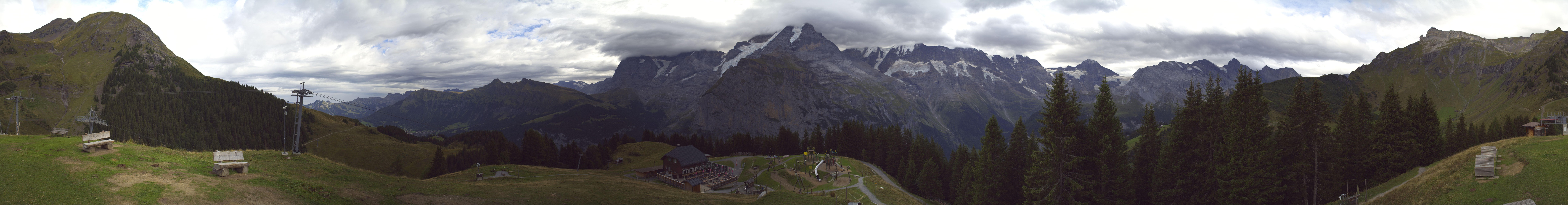 Archiv Foto Webcam Panoramacam Schilthorn Allmendhubel