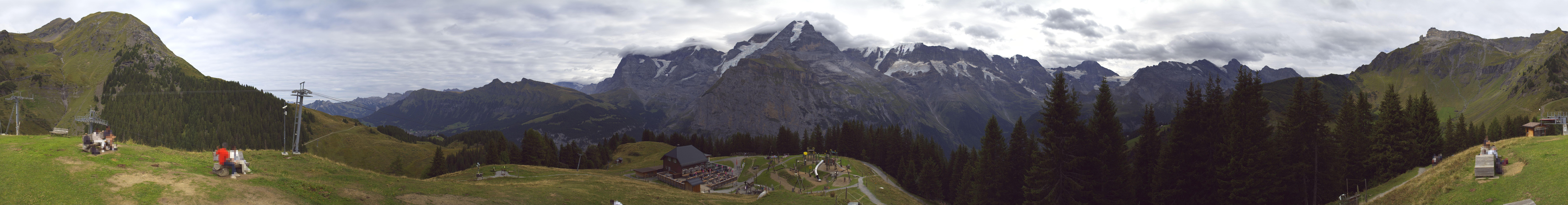 Archiv Foto Webcam Panoramacam Schilthorn Allmendhubel