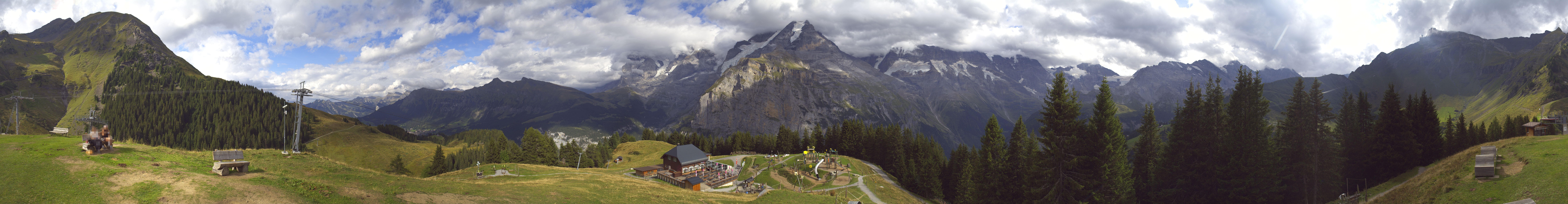 Archiv Foto Webcam Panoramacam Schilthorn Allmendhubel