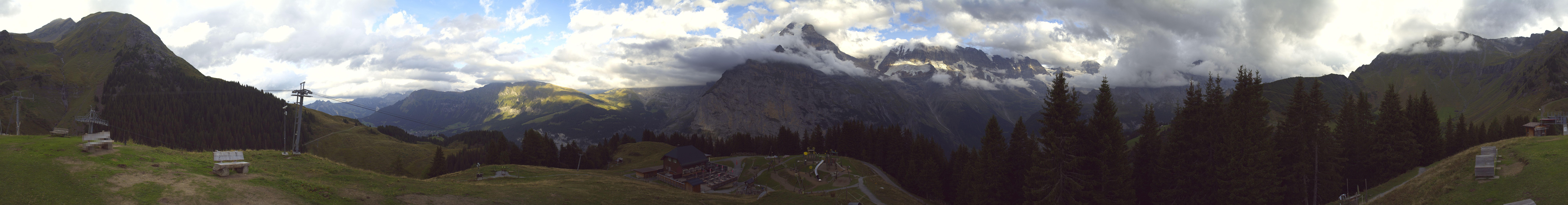 Archiv Foto Webcam Panoramacam Schilthorn Allmendhubel