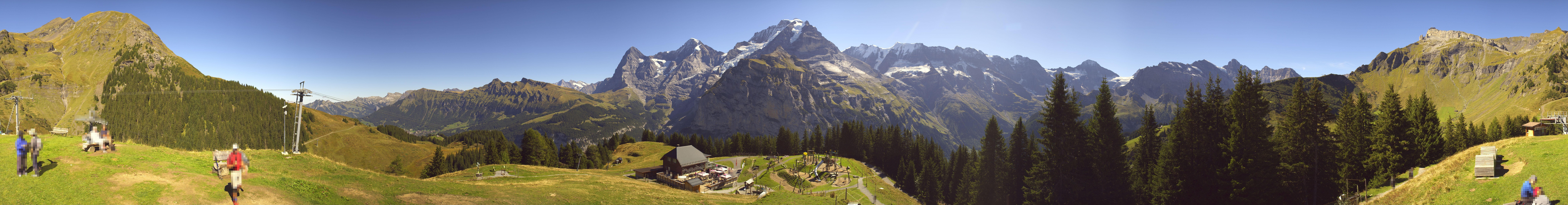 Archiv Foto Webcam Panoramacam Schilthorn Allmendhubel