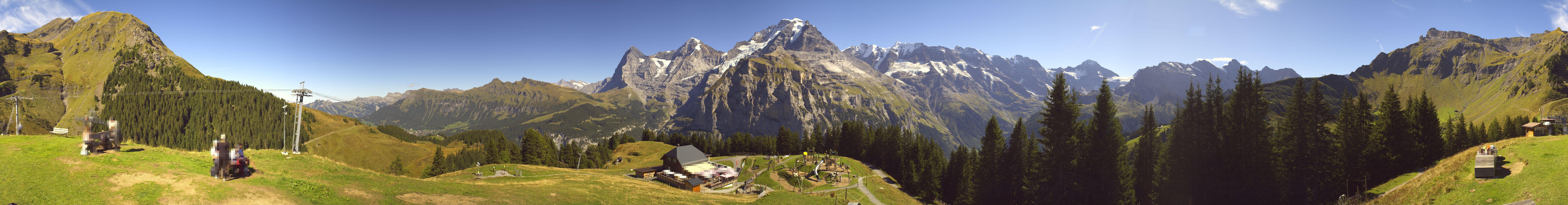 Archiv Foto Webcam Panoramacam Schilthorn Allmendhubel