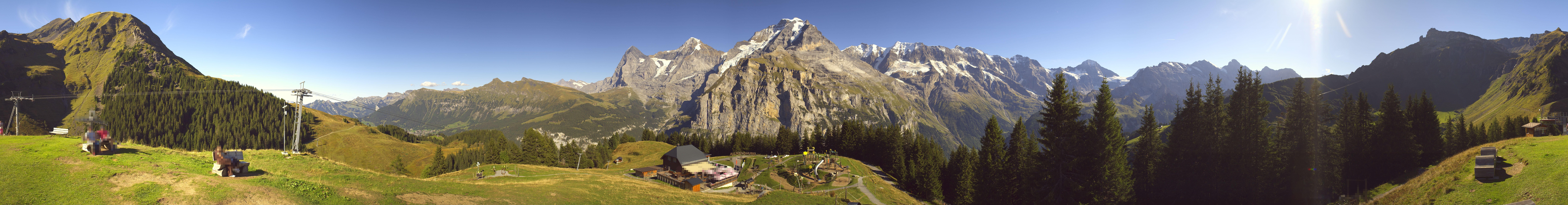 Archiv Foto Webcam Panoramacam Schilthorn Allmendhubel