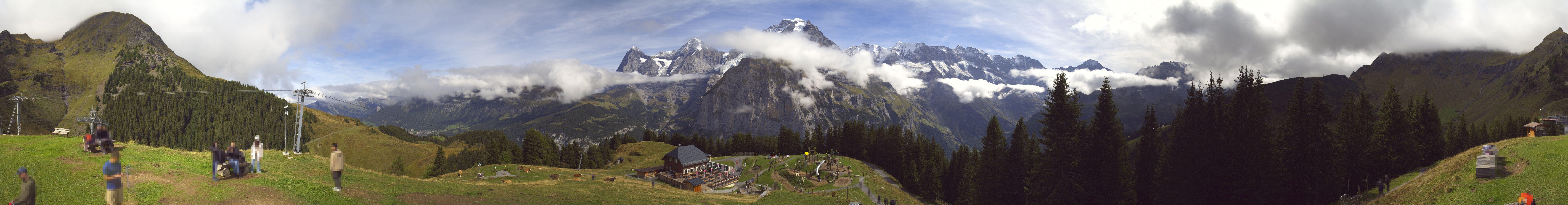Archiv Foto Webcam Panoramacam Schilthorn Allmendhubel
