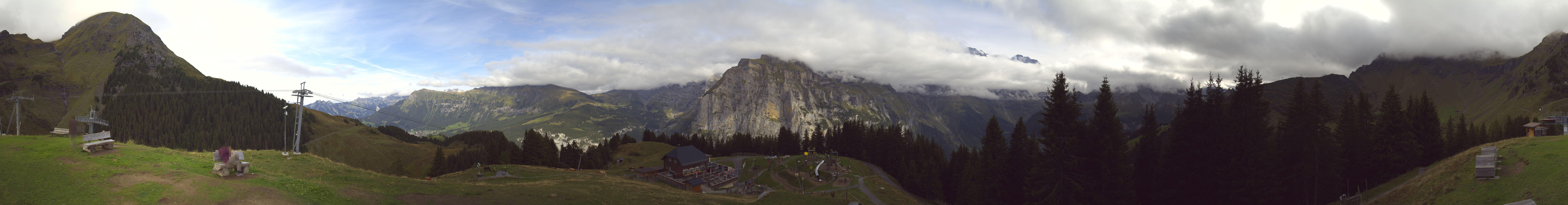 Archiv Foto Webcam Panoramacam Schilthorn Allmendhubel