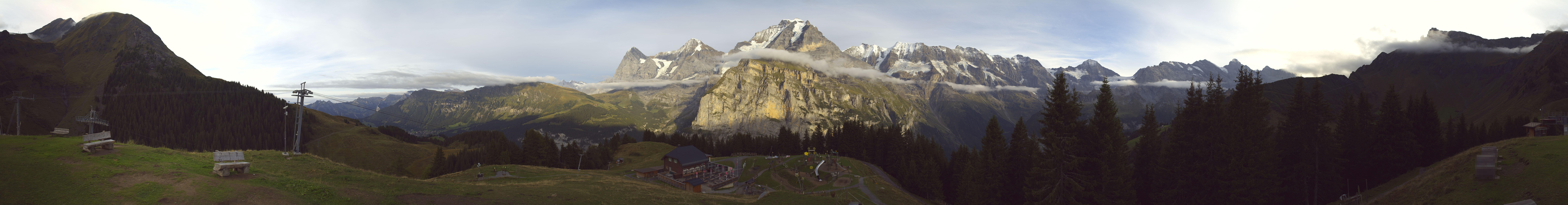Archiv Foto Webcam Panoramacam Schilthorn Allmendhubel
