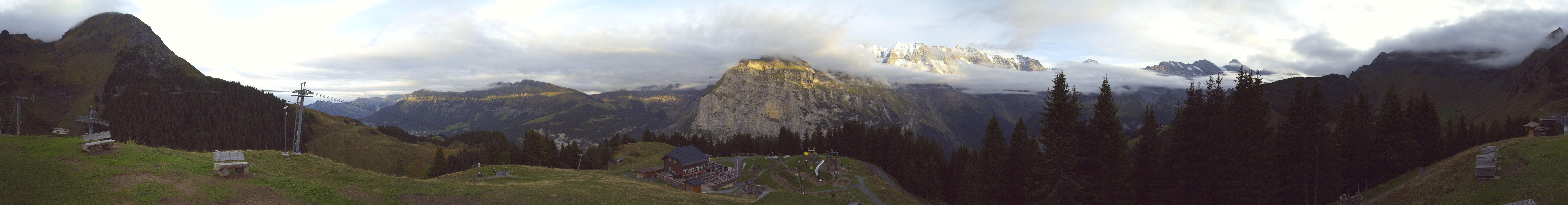 Archiv Foto Webcam Panoramacam Schilthorn Allmendhubel