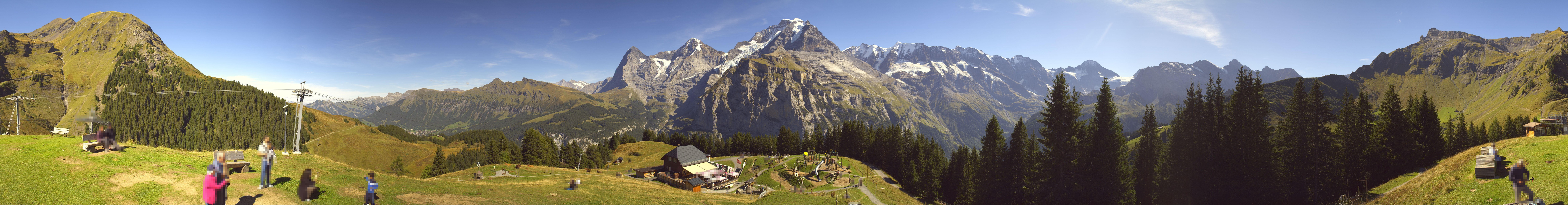 Archived image Webcam Schilthorn Allmendhubel Roundshot