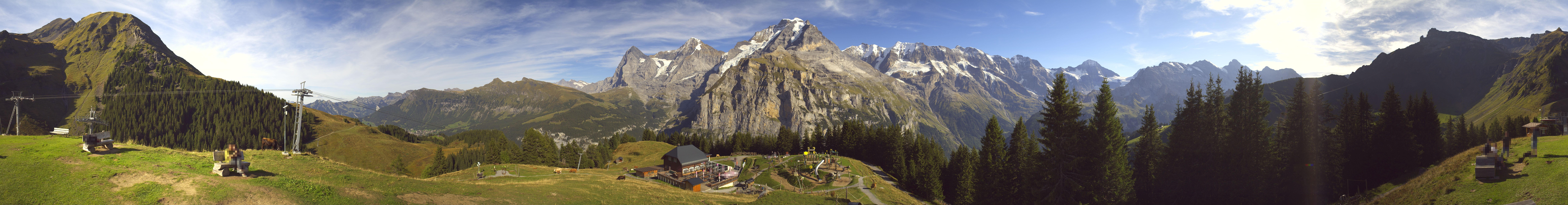 Archived image Webcam Schilthorn Allmendhubel Roundshot