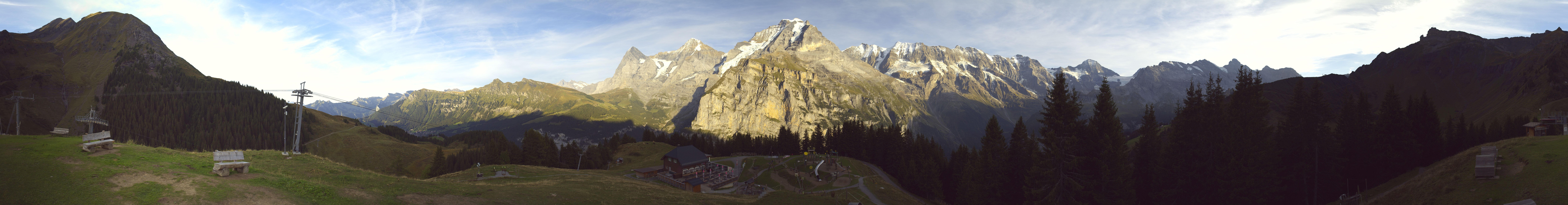 Archived image Webcam Schilthorn Allmendhubel Roundshot