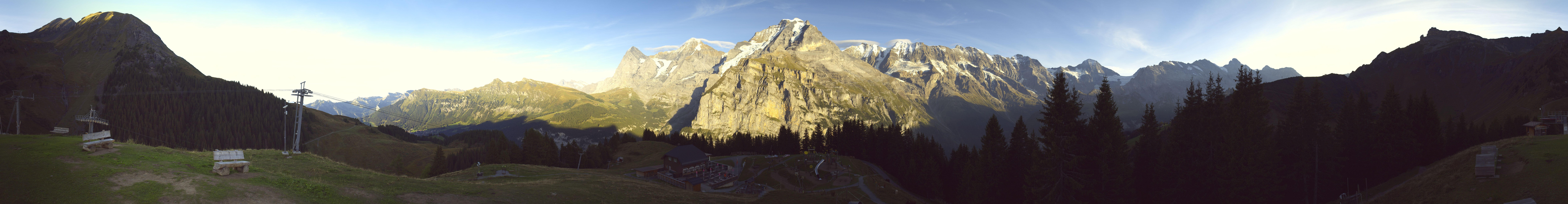 Archived image Webcam Schilthorn Allmendhubel Roundshot