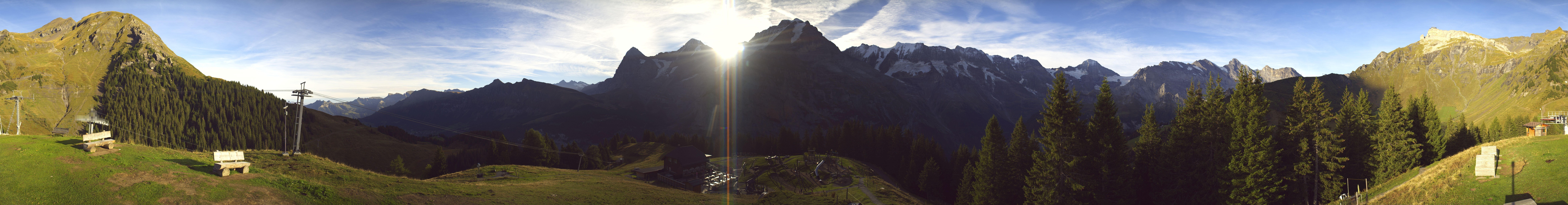 Archiv Foto Webcam Panoramacam Schilthorn Allmendhubel