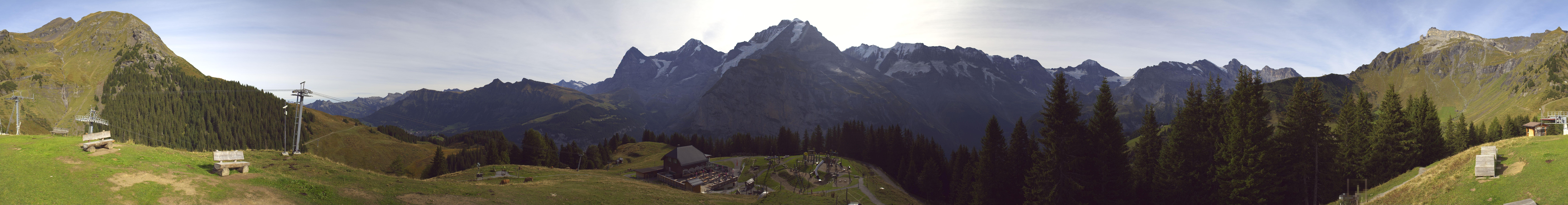 Archiv Foto Webcam Panoramacam Schilthorn Allmendhubel