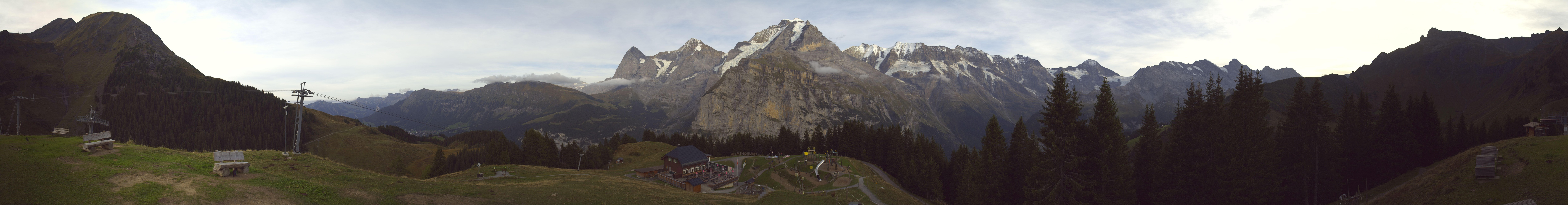 Archiv Foto Webcam Panoramacam Schilthorn Allmendhubel