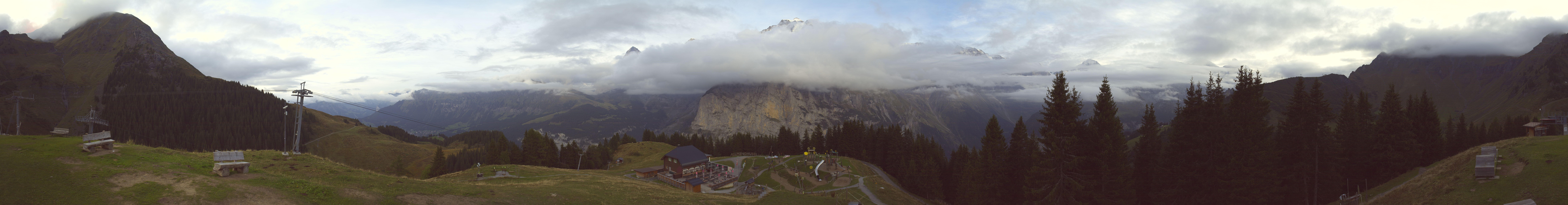 Archiv Foto Webcam Panoramacam Schilthorn Allmendhubel