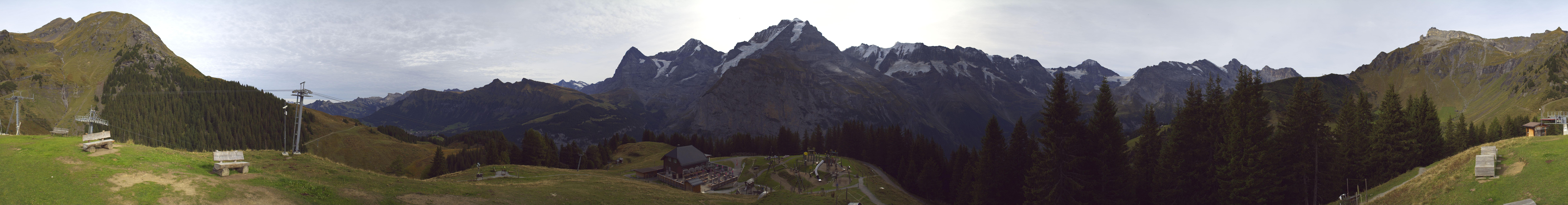 Archived image Webcam Schilthorn Allmendhubel Roundshot