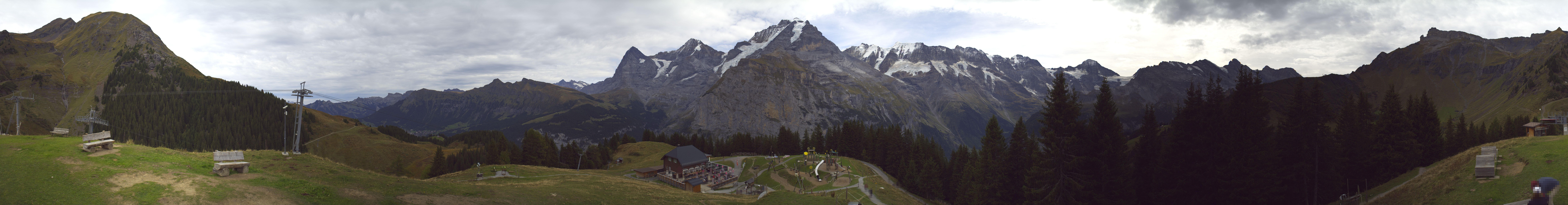 Archived image Webcam Schilthorn Allmendhubel Roundshot