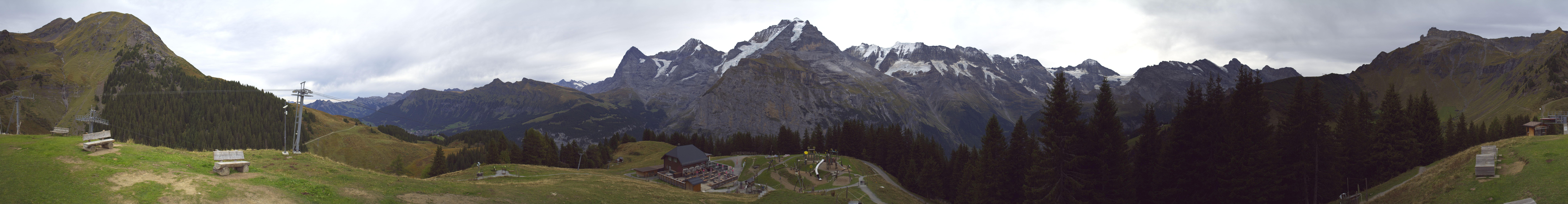 Archived image Webcam Schilthorn Allmendhubel Roundshot