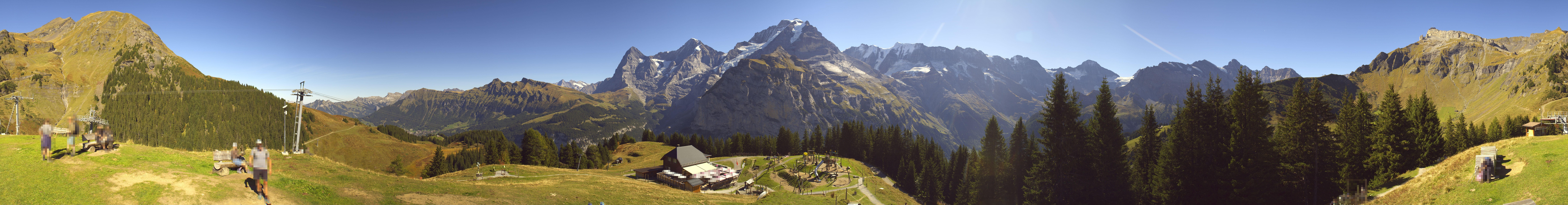 Archived image Webcam Schilthorn Allmendhubel Roundshot
