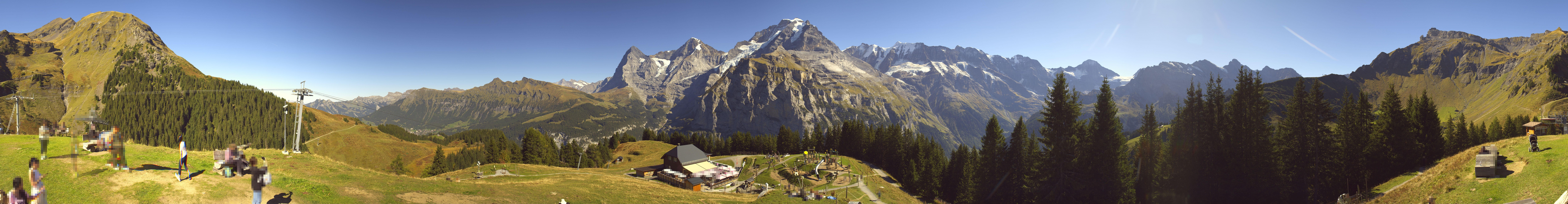 Archived image Webcam Schilthorn Allmendhubel Roundshot