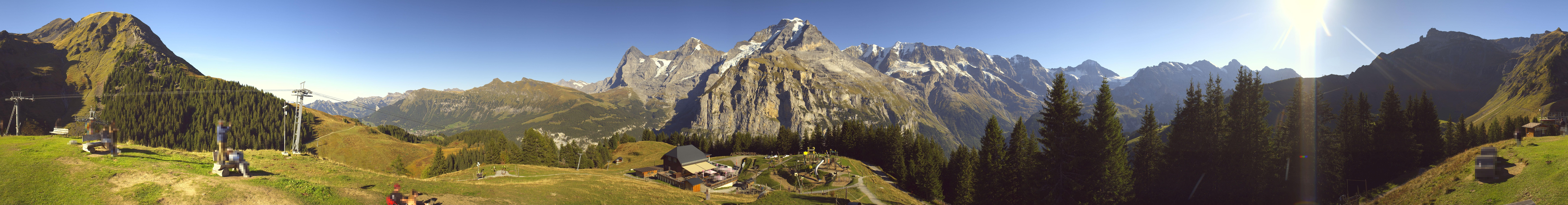 Archived image Webcam Schilthorn Allmendhubel Roundshot