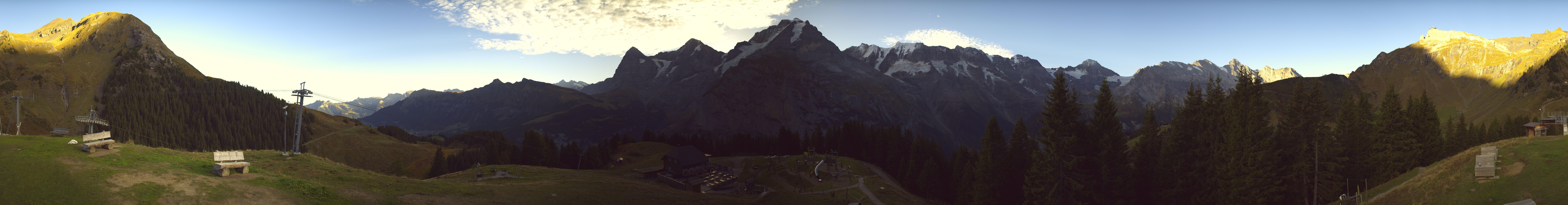 Archiv Foto Webcam Panoramacam Schilthorn Allmendhubel