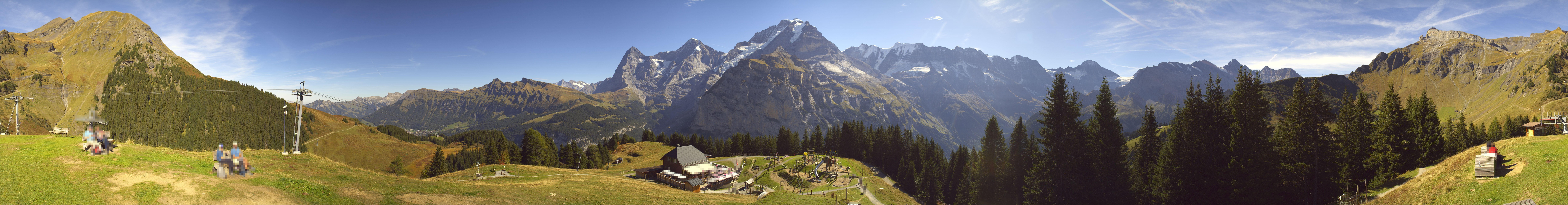 Archiv Foto Webcam Panoramacam Schilthorn Allmendhubel