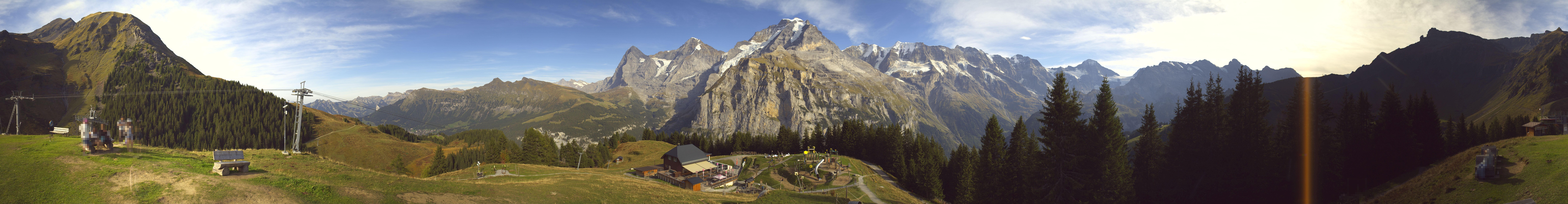 Archiv Foto Webcam Panoramacam Schilthorn Allmendhubel