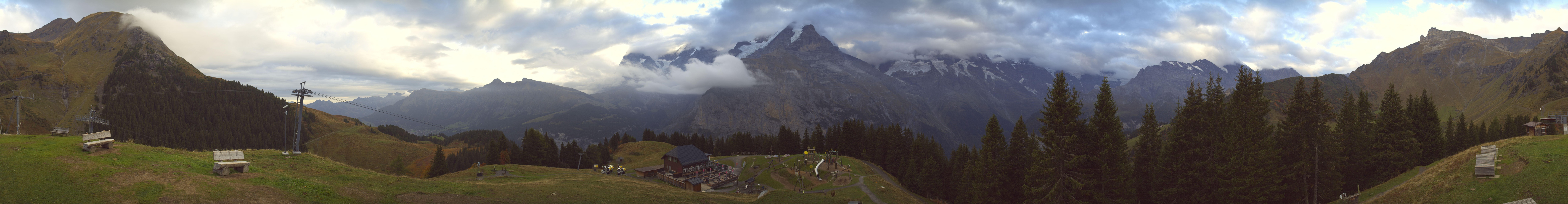 Archived image Webcam Schilthorn Allmendhubel Roundshot