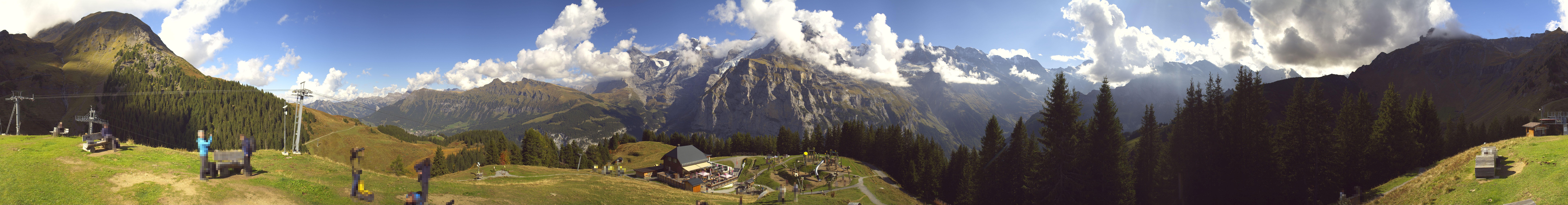 Archived image Webcam Schilthorn Allmendhubel Roundshot