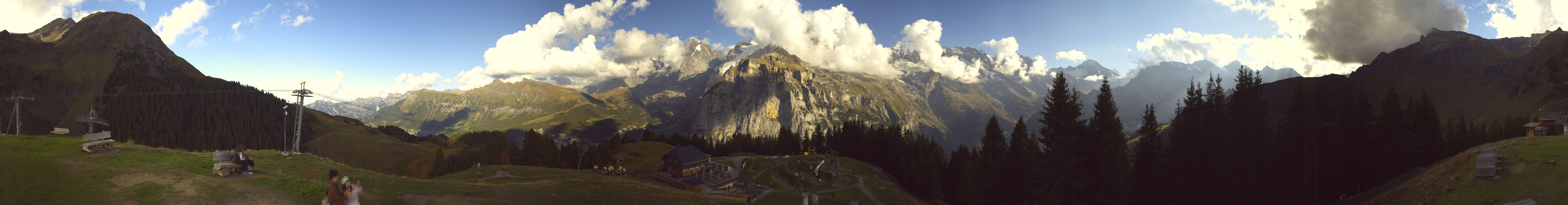 Archived image Webcam Schilthorn Allmendhubel Roundshot