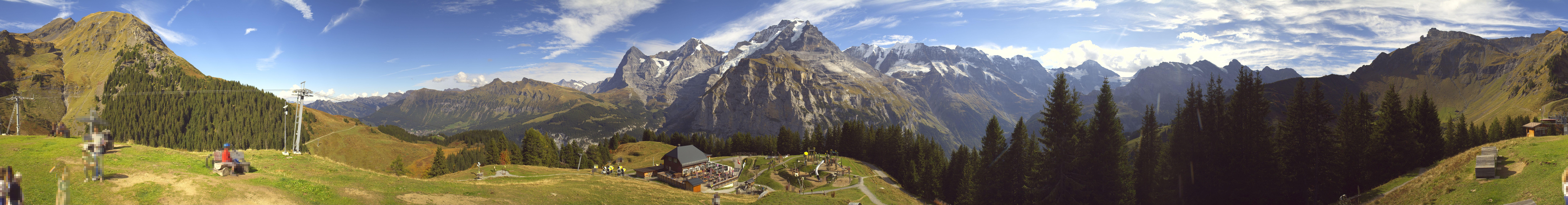 Archived image Webcam Schilthorn Allmendhubel Roundshot