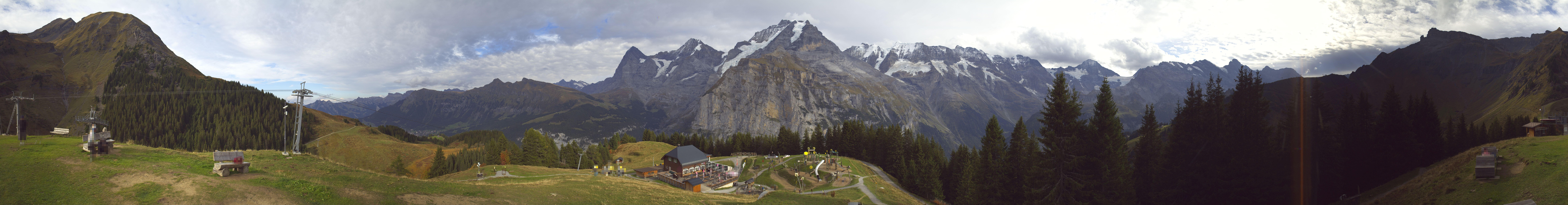 Archived image Webcam Schilthorn Allmendhubel Roundshot
