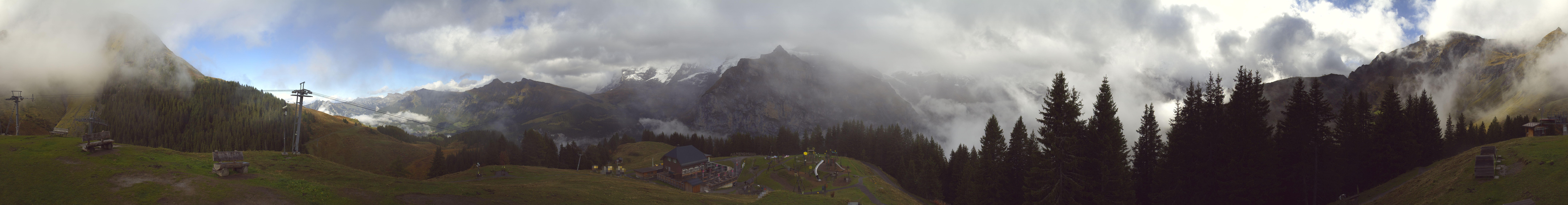Archiv Foto Webcam Panoramacam Schilthorn Allmendhubel