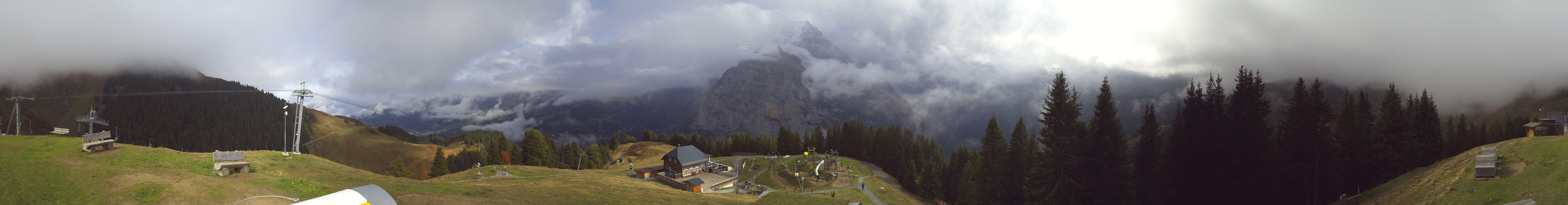 Archived image Webcam Schilthorn Allmendhubel Roundshot