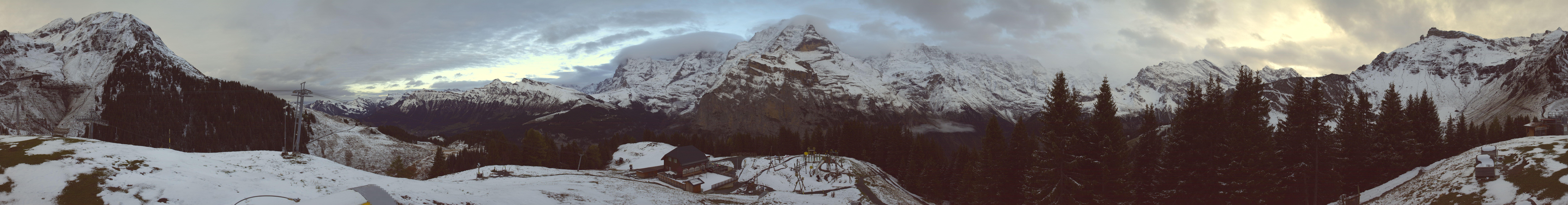 Archiv Foto Webcam Panoramacam Schilthorn Allmendhubel