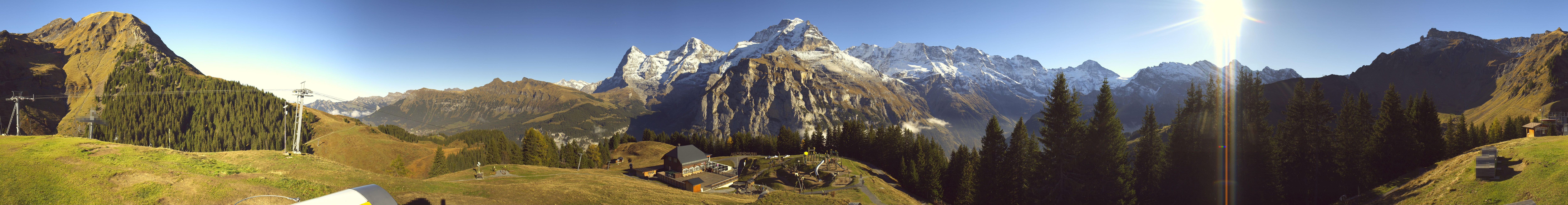 Archiv Foto Webcam Panoramacam Schilthorn Allmendhubel