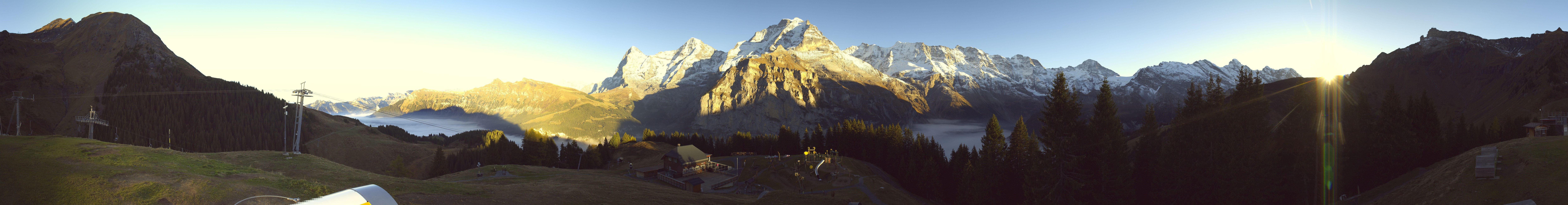 Archiv Foto Webcam Panoramacam Schilthorn Allmendhubel