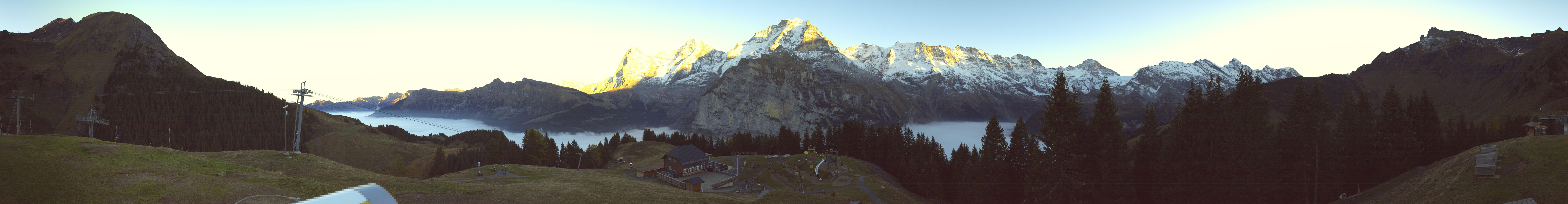 Archiv Foto Webcam Panoramacam Schilthorn Allmendhubel