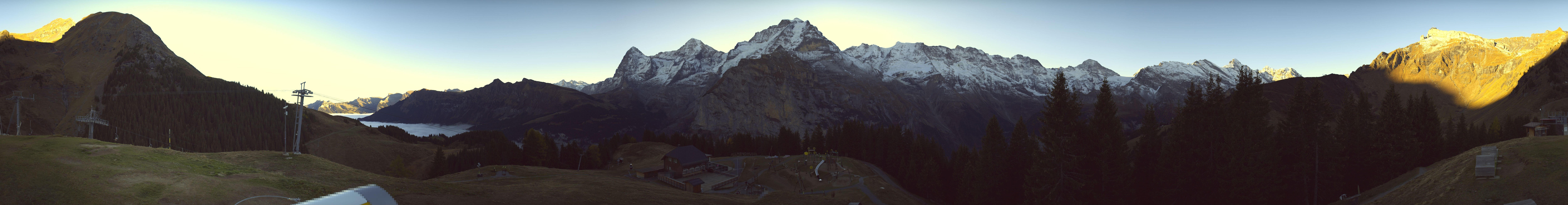 Archiv Foto Webcam Panoramacam Schilthorn Allmendhubel