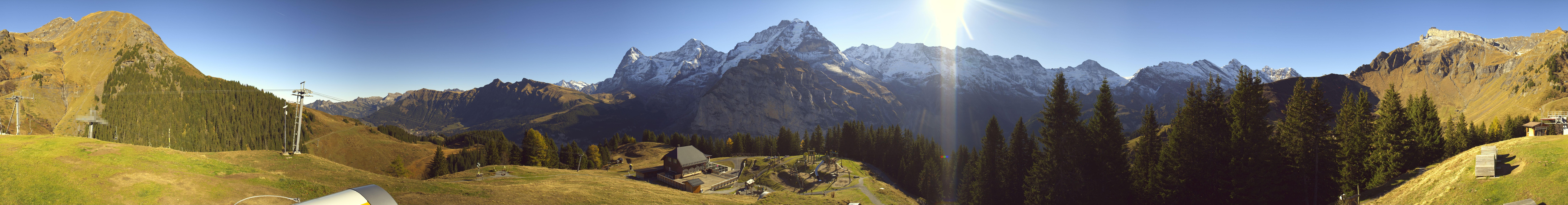 Archived image Webcam Schilthorn Allmendhubel Roundshot