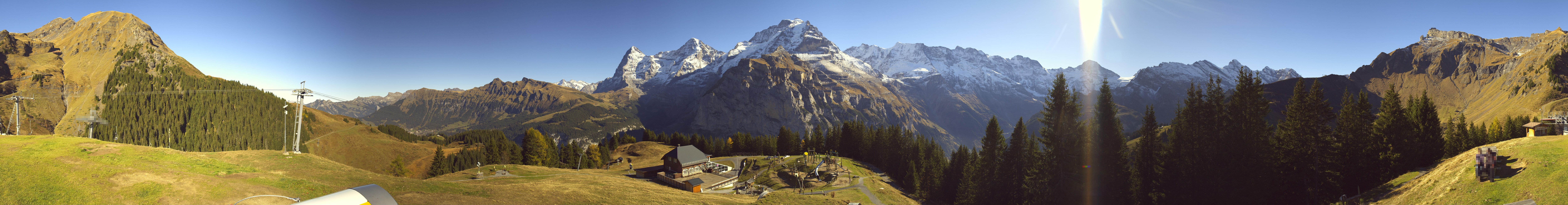 Archived image Webcam Schilthorn Allmendhubel Roundshot