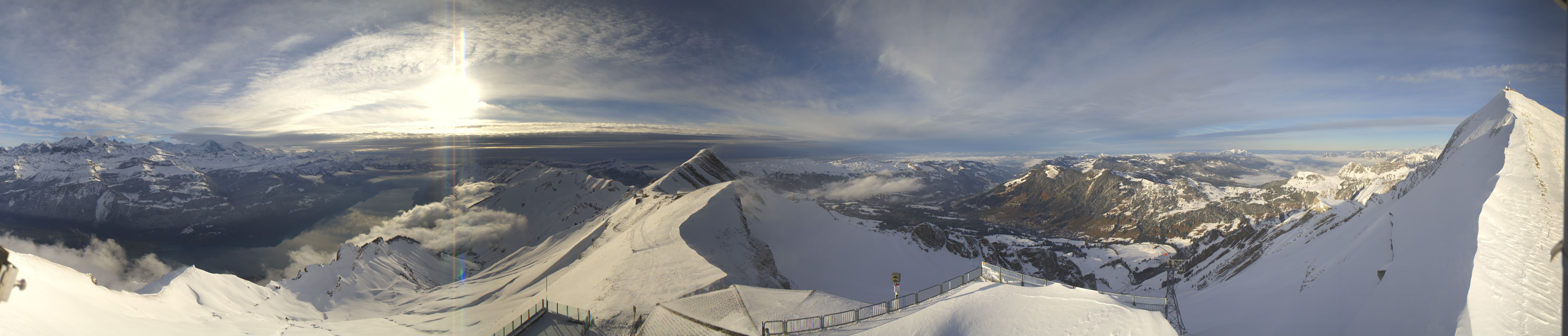 Archiv Foto Webcam Panoramacam Rothorn Gipfel Sörenberg