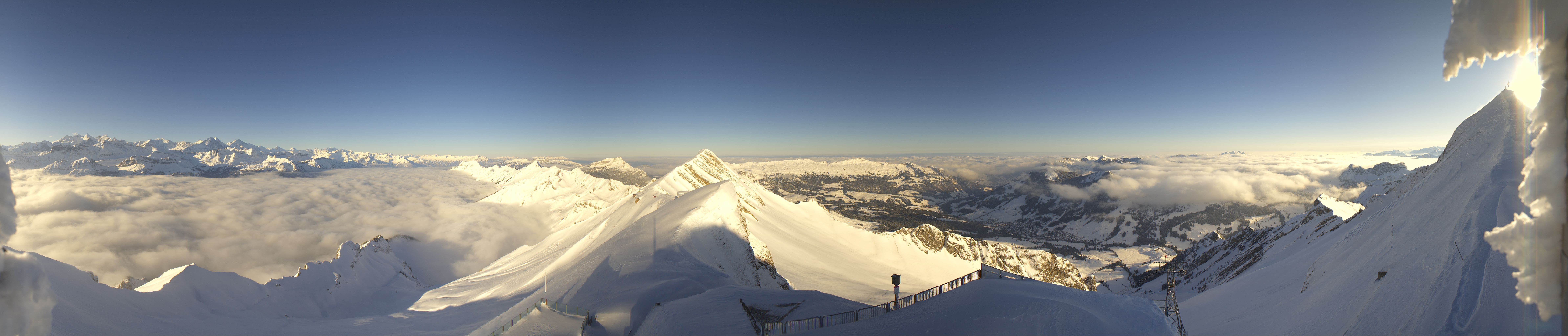 Archiv Foto Webcam Panoramacam Rothorn Gipfel Sörenberg