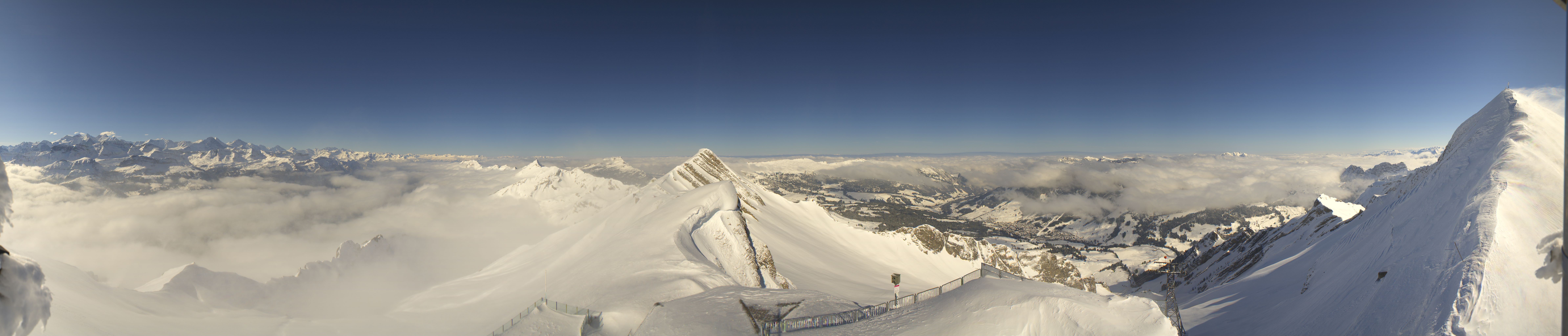 Archiv Foto Webcam Panoramacam Rothorn Gipfel Sörenberg