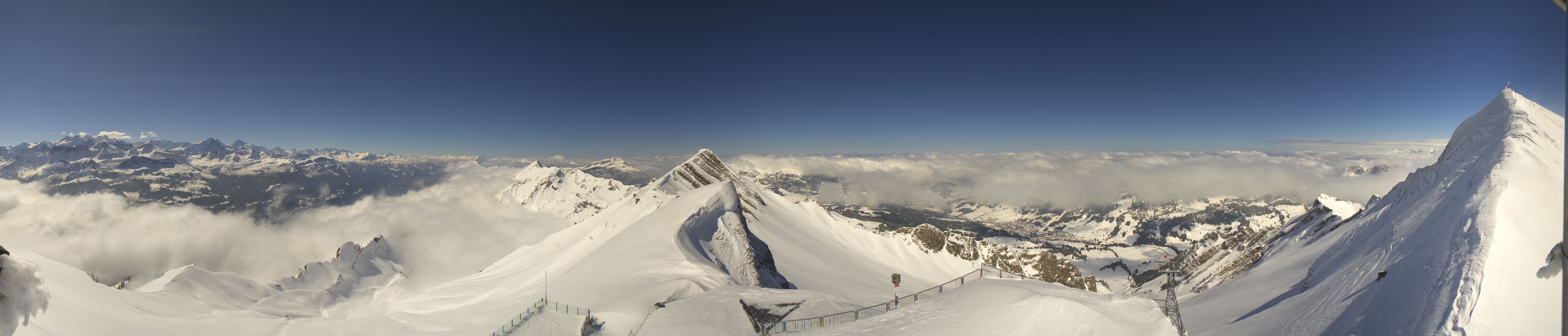 Archiv Foto Webcam Panoramacam Rothorn Gipfel Sörenberg
