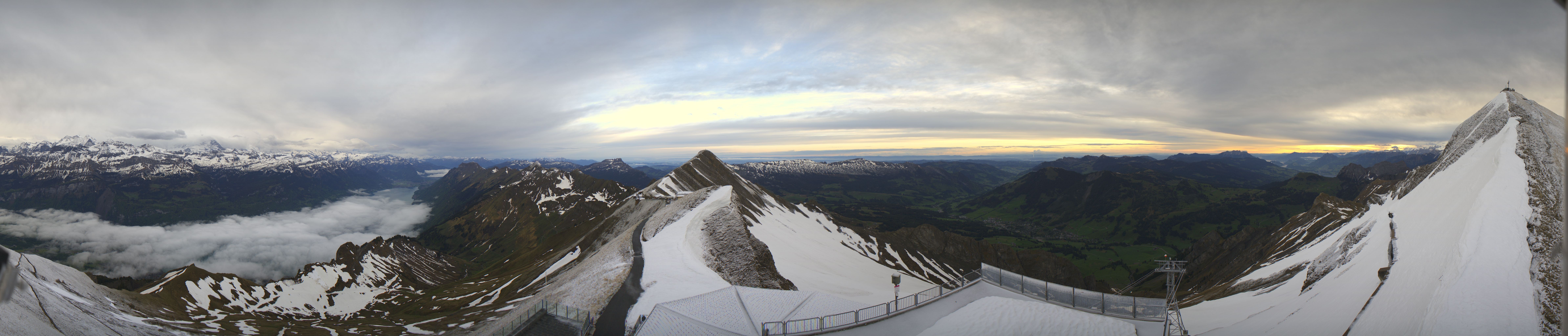 Archiv Foto Webcam Panoramacam Rothorn Gipfel Sörenberg